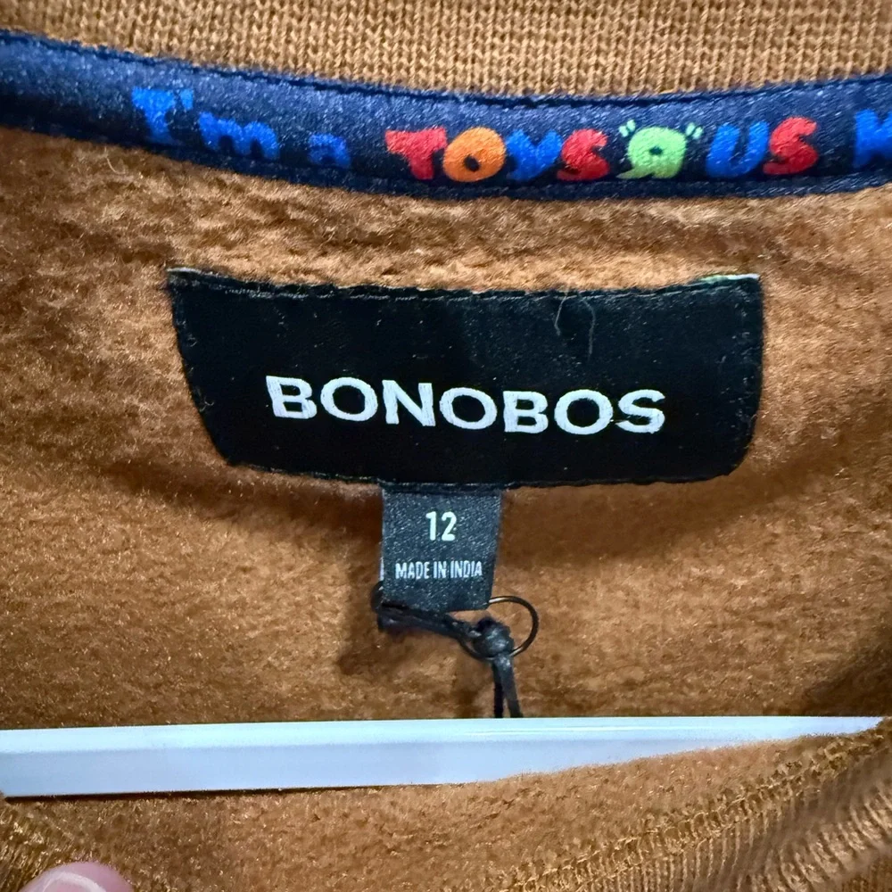 Bonobos Tan Sweatshirt with Giraffe Design - Picture 3 of 6